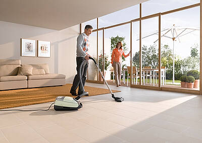 Mit 1.300 Watt Leistung zum Testsieger. Der Staubsauger von Miele (Fotos: Miele)