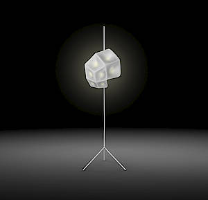 Leicht und anmutig, die Designlampe Glory von Viba nach einem Entwurf von Monica Förster. (Fotos: Monica Förster)