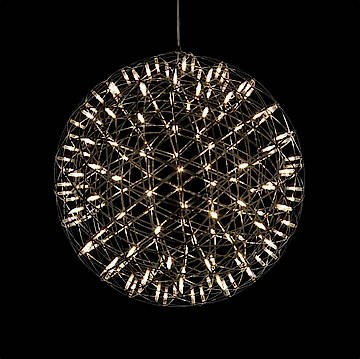 Raimond gibt es in hell oder dunkel, rund oder in Ellipsenform (Fotos: Moooi)