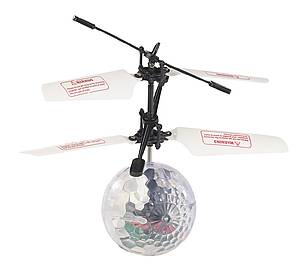 Der Hubschrauber-Ball erkennt Hindernisse und ändert die Flugbahn und -höhe