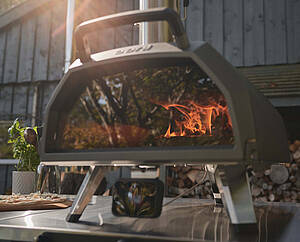 Multi-Brennstoff-Ofen Karu 2 Pro - Betrieb mit Holz, Holzkohle oder Propangas