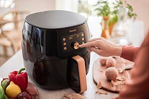 Der Philips Airfryer XXL überzeugt auch optisch
