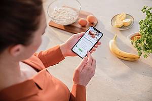 Rezept-Inspirationen liefert die NutriU-App