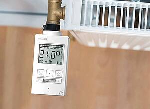 Das Funk-Thermostat von Schellenberg ist schnell installiert und einfach gegen den bisherigen Heizregler austauschbar – ohne den Wasserkreislauf öffnen zu müssen