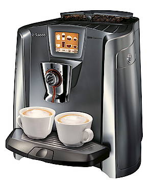 Die Primea Modelle gibt es mit Touchscreen-Display oder mit Tipp-Ring<br>(Fotos: Saeco)