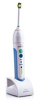 31.000 Bürstenbewegungen pro Minute mit extra großem Borstenausschlag