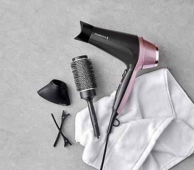 Die Curl & Straight Confidence Haarstyling-Serie von Remington bietet einzigartige 2-in-1 Styling-Tools, mit denen sich lockige und glatte Looks kreieren lassen