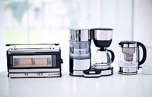 Trio im Einsatz für die erste Mahlzeit des Tages: Die Clarity Frühstücksserie von Russell Hobbs
