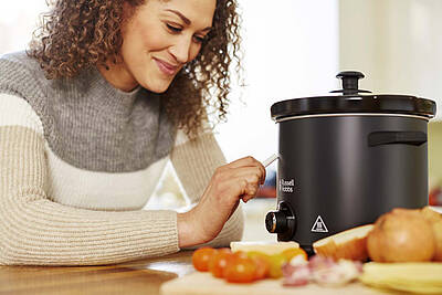 Ein feiner Topf, der frohe Botschaften verkündet: Chalkboard Schongarer von Russell Hobbs