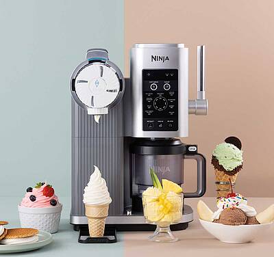 Selbstgemachtes Softeis zuhause: Der neue Ninja Swirl by CREAMi Mit 13 Programmen für coole Genussvielfalt für mehr als nur einen heißen Sommer