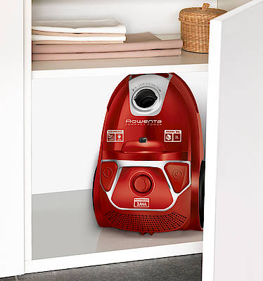 Der Rowenta Compact Power Parkett soll sich für alle Bodenarten eignen – insbesondere für die Reinigung von empfindlichen Parkettböden