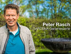Hilfreiche Tipps gibt GARDENA Experte Peter Rasch