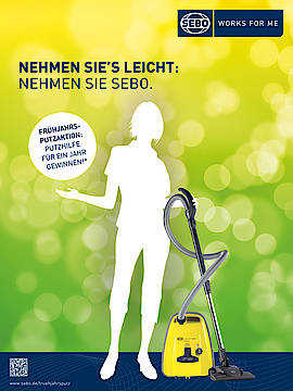 Der Sebo Airbelt K1 Lemon ist saugstark, enorm flexibel und lässt sich deutlich leichter schieben