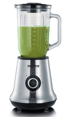 Mit dem neuen Severin SM 3737 lassen sich im Handumdrehen sowohl leckere Mixerzeugnisse im großen Behälter, als auch vitaminreiche Smoothies To-Go zaubern