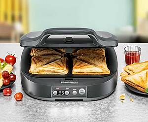 Sam - der Sandwich Maker ST 1800 ein effektiver Allrounder für viele köstliche Zubereitungsideen