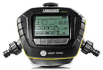 Mit dem SensoTimer ST 6 Smart Home von Kärcher lässt sich der heinmische Garten auf intelligente Weise ressourcensparend bewässern