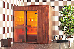 Bei geringen Energiekosten Luxus genießen - Sauna von Saunalux (Fotos: Saunalux)