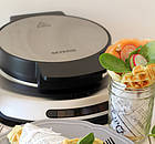 Süß oder deftig - mit dem Design-Waffelautomaten aus der Gourmet-Serie von Severin gelingt beides. Probieren Sie doch mal das Rezept von Sternekoch Peter Scharff