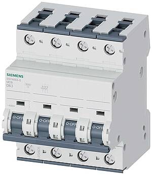 Als Teil der Elektroinstallation schützt ein vierpoliger Leitungsschutzschalter vor Überlast und Kurzschluss – für eine sichere Ersatzstromversorgung sind jedoch zusätzliche Komponenten erforderlich