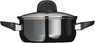 Die Silit Modesto Line aus der Silit-Funktionskeramik Silargan®, mit hochwertigen ergonomischen Griffen, die auch beim Kochen kalt bleiben