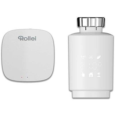 Für effizientes Heizen bietet Rollei smarten Thermostate im Rahmen der neuen „Rollei Energy“-Serie