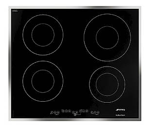 Gibt es auch mit sechs Kochfeldern: das Smeg Induktionskochfeld (Fotos: Smeg)