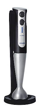 Schlank und mit abgerundeten Formen liegt er dank seines schwarzen Gummigriffs sicher in der Hand