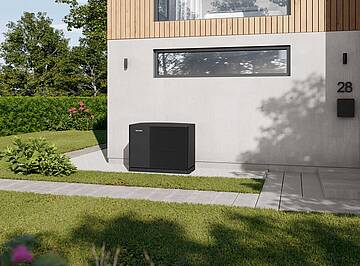 Wärmepumpen sorgen im Sommer für angenehm kühle Temperaturen (Foto: Stiebel-Eltron)