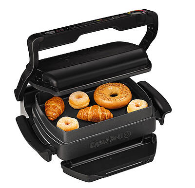 Tefal OptiGrill+ Snacking & Baking und mehr: Süße oder salzige Gerichte aufwärmen, backen oder gratinieren