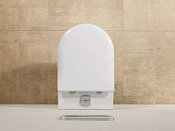 Unsichtbar sorgen die ViFresh-WCs von Villeroy & Boch für saubere Frische bei jeder Toilettenspülung