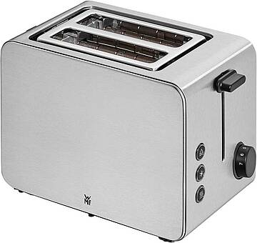 Der neue Zwei-Scheiben-Toaster WMF Stelio Edition bietet viel Komfort und Funktionalität