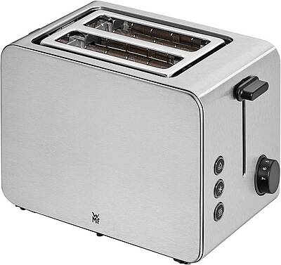 Der neue Zwei-Scheiben-Toaster WMF Stelio Edition bietet viel Komfort und Funktionalität