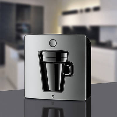 Neues Modell der WMF 1 in Black-Silver (Fotos: WMF)