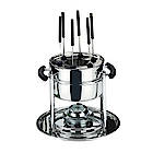 Fondueset in Edelstahl (Fotos: WMF)