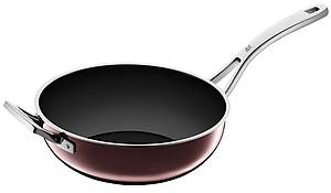 Der Wok mit praktischem Handgriff