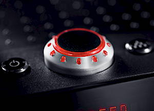Der Rotary Switch sorgt für kinderleichte Bedienung<br>(Fotos: Jura)