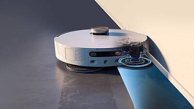 Der neue Dreambot versprich Sauberkeit bis an die Ecken und in die Ränder - bis auf TÜV-geprüfte 2mm