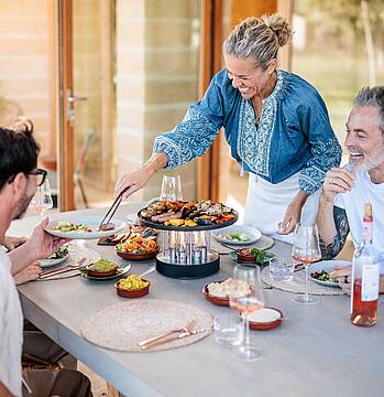 Pures Feuer, ultimativer Grillgenuss: Bei Circle steht das gemeinsame Kochen im Mittelpunkt