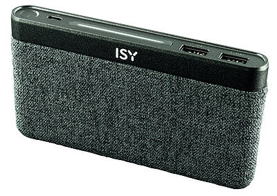 Rettet souverän aus mobilen Notlagen: Die ISY Powerbank IAP 5000 versorgt Smartphone & Co. ruckzuck mit neuer Energie