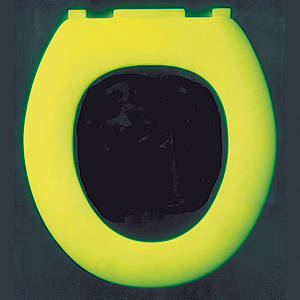 Die Klobrille leuchtet im Dunkeln. (Fotos: Monica Förster)