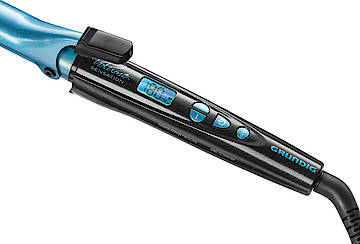 Will beim Styling die empfindliche Haarfaser schützen: der Ionic Lockenstab HS 5430 von Grundig