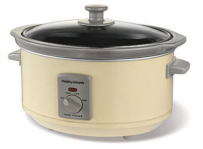 Genug für eine Familie: der Slow Cooker mit 3,5 Liter Fassungsvermögen (Fotos: Morphy Richards)