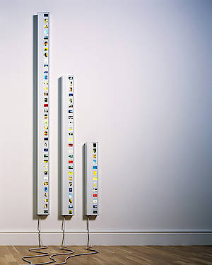 Bei Slide-Light setzt eine 36-Watt-Neonröhre Dias ins rechte Licht. (Fotos: Suck UK)