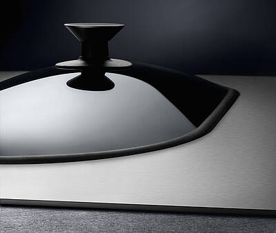 Erstmals können Spezialgeräte wie Grill, Teppan Yaki, Dampfgarer oder Fritteuse beliebig mit Induktions- oder Gas-Kochfeldern zu einer ästhetischen Einheit kombiniert werden