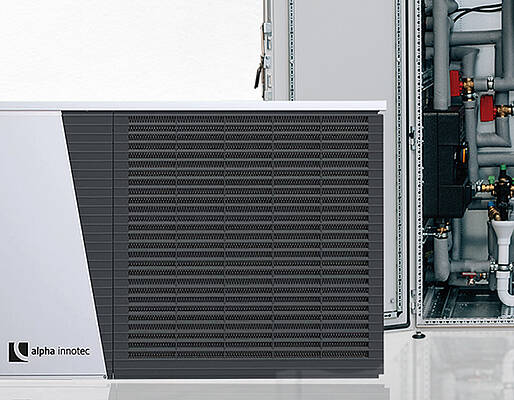 Der ThermCube Hybrid kombiniert die Vorteile der Luft-Wasser-Wärmepumpe mit einer Gas- oder Ölheizung