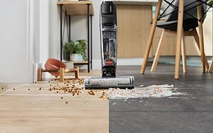 Multi-Oberflächenreiniger BISSELL OmniForce Edge Find säubert kabellos Hartböden und Teppiche