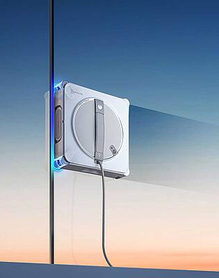 Innovative Reinigungsleistung bis in die Ecken, maximale Sicherheit und Benutzerfreundlichkeit: WINBOT W2S OMNI von Ecovacs