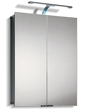 Zeitgemäße Beleuchtungstechnik, modernes Design und hochwertige Materialien machen die HSK Alu-Spiegelschränke ASP 300 LED zu einem energieeffizienten Highlight im Bad