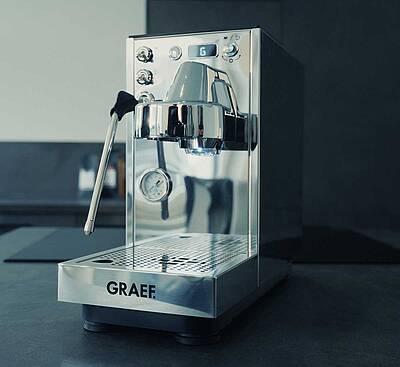 GRAEF präsentiert die Siebträgermaschine Dicianova: Premium-Espressoperformance auf nur 19 Zentimeter Breite
