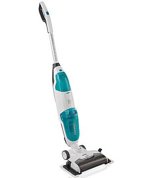 Der Leifheit Akku-Saugwischer Regulus Aqua PowerVac Pro hilft beim Frühjahrsputz